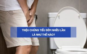 Đi tiểu từ 2 lần mỗi đêm trở lên đươc coi là tiểu đêm nhiều lần