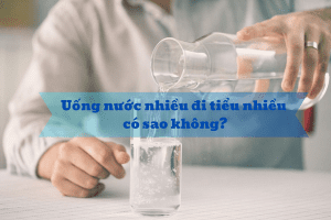 Uống nước đi tiểu nhiều mang đến những tác hại không lường