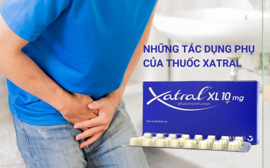 Tác dụng phụ của thuốc Xatral có thể gây ảnh hưởng sinh lý nam giới