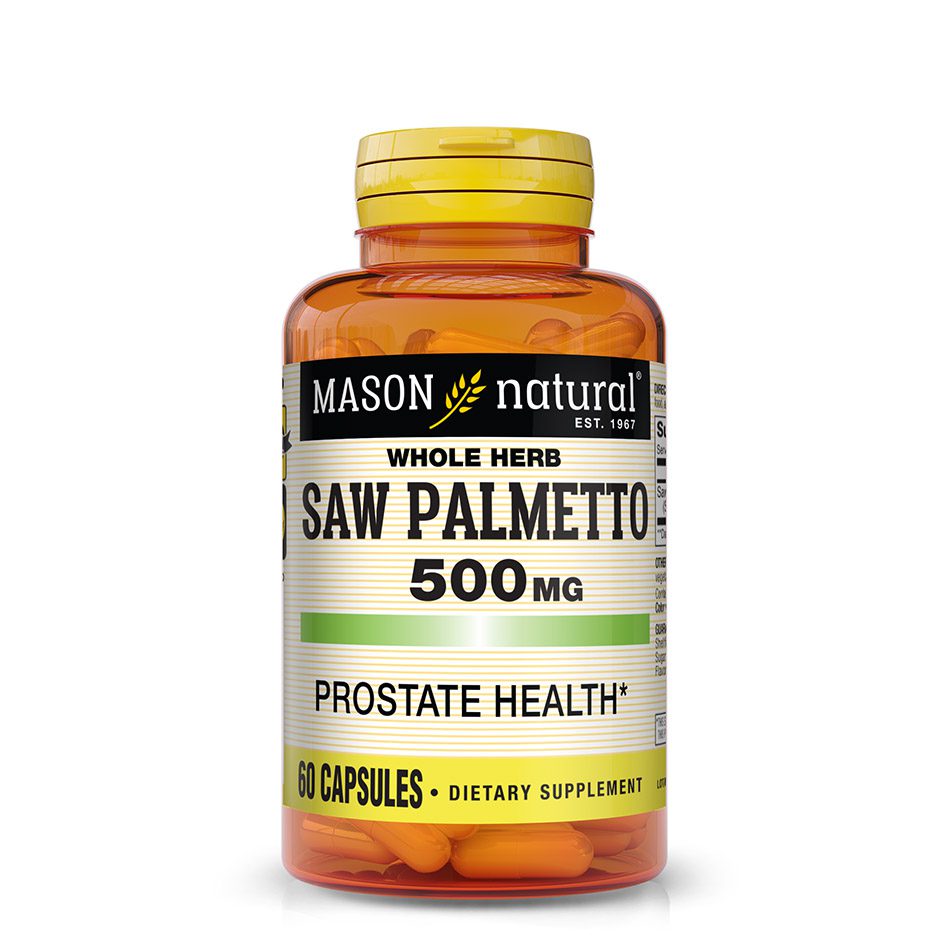 Mason Saw Palmetto có hàm lượng chiết xuất cọ lùn cao giúp giảm triệu chứng phì đại tuyến tiền liệt