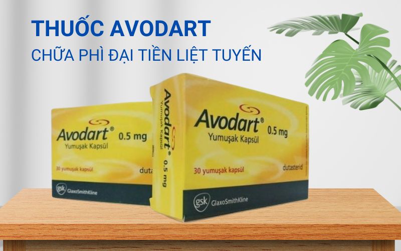 Thuốc Avodart hỗ trợ điều trị phì đại tiền liệt tuyến